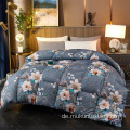Quilted Comforter Plush Microfiber Fill Bettdeckeneinsatz
